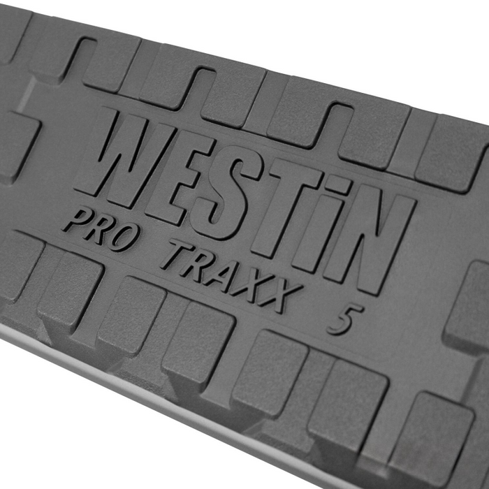 Westin PRO TRAXX 5 Oval Wheel to Wheel Step Nerf Bars Black For Quad Cab Model 21-534735