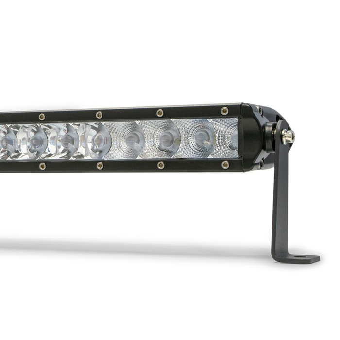 DV8 Offroad 20-Inch Single Row Led Light Bar With Chrome Face Model BS20E100W5W