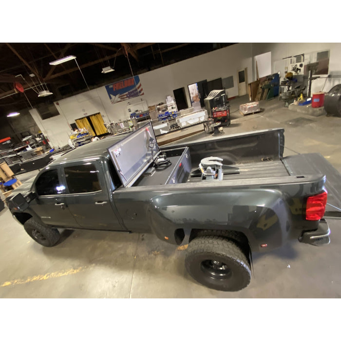 The FuelBox Tank and Tool Box Combo 87 Gallon Smooth Spray Liner Finish Model FTC90MS