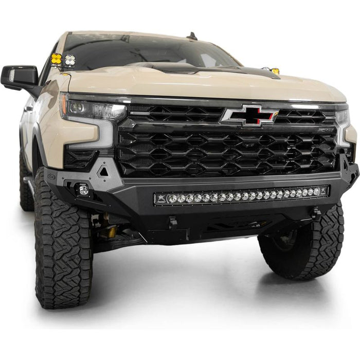 Addictive Desert Designs Chevy Silverado 1500 ZR2 Stealth Fighter Front Bumper Model F120083030103