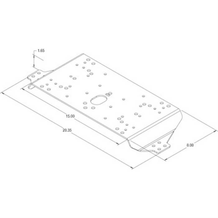 Buyers Products GuardDogg® Mounting Bracket for Mini-Lightbars Model 851463