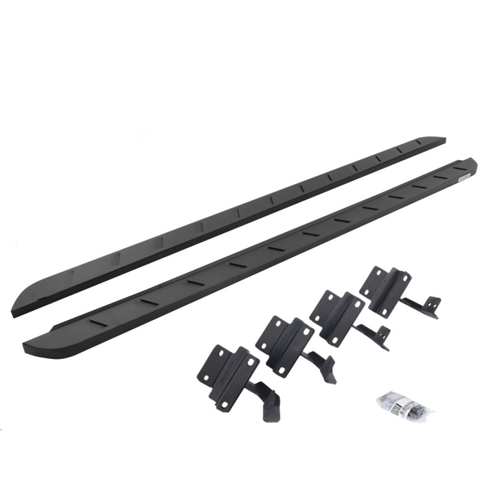 Go Rhino RB10 Slim Line Running Boards with Mounting Brackets Kit Model 63417780SPC