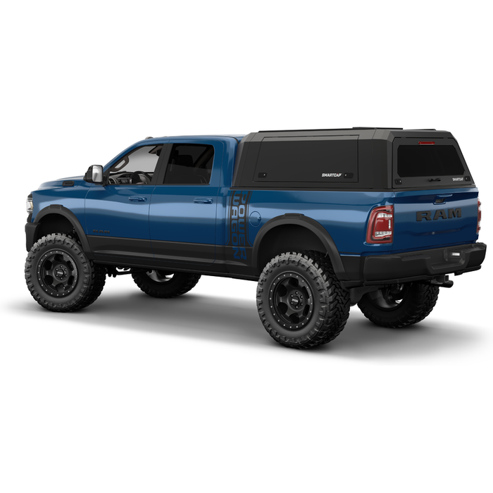 SmartCap Matte Black Truck Bed Cap EVOa Adventure Series w/ Vertical Locks Model EA1001-MB