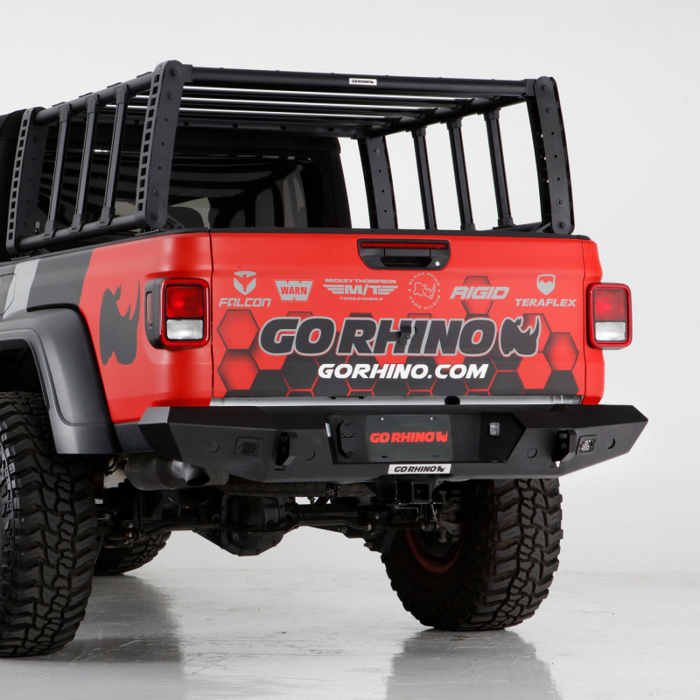Go Rhino Trailline Rear Full Width Bumper for Jeep Gladiator JT Model 273120T