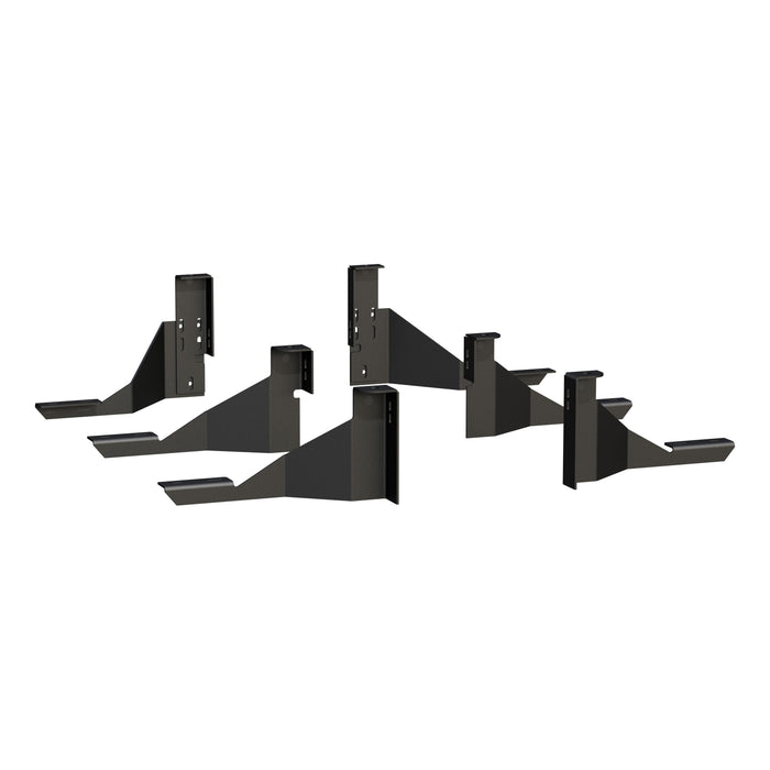 Luverne Regal 7 Black Stainless 78" Oval Side Steps Select Dodge Ram 1500 Quad Cab Model 277078-401232