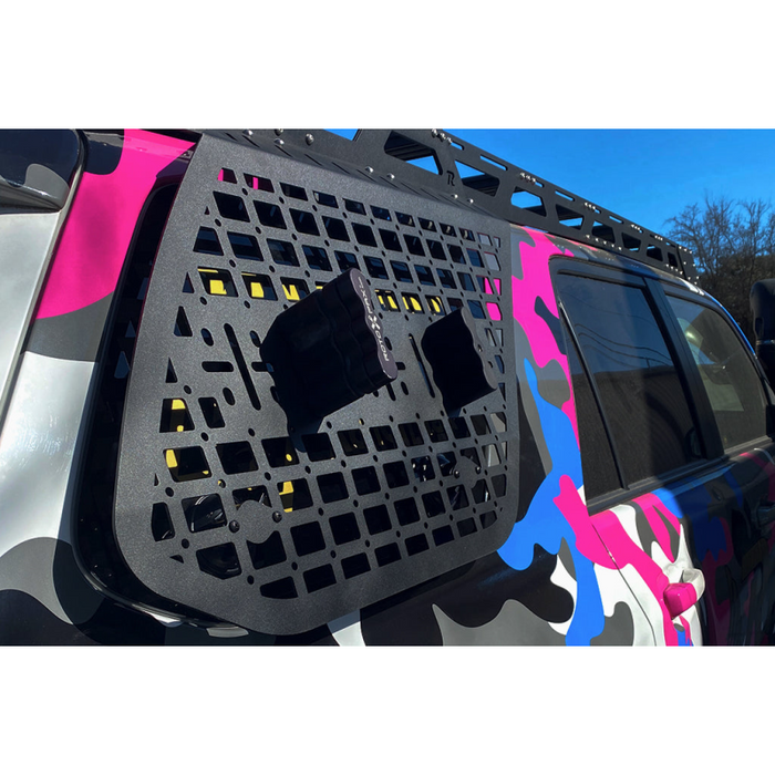 Rago Fabrication 2010-2023 5th Gen Toyota 4Runner E-MSP (Exterior Molle Storage Panel) Model R1017T4RUMSPOS-SHER-P