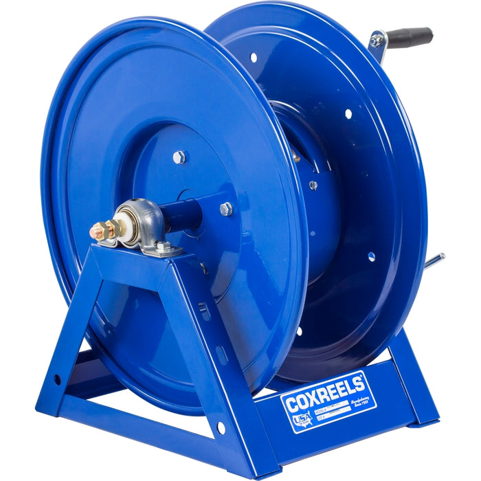 Coxreels 1125WCL Series Hand Crank Welding Cable Reel Up to 2 AWG x 600ft. - No Cable Model 1125WCL-12-C