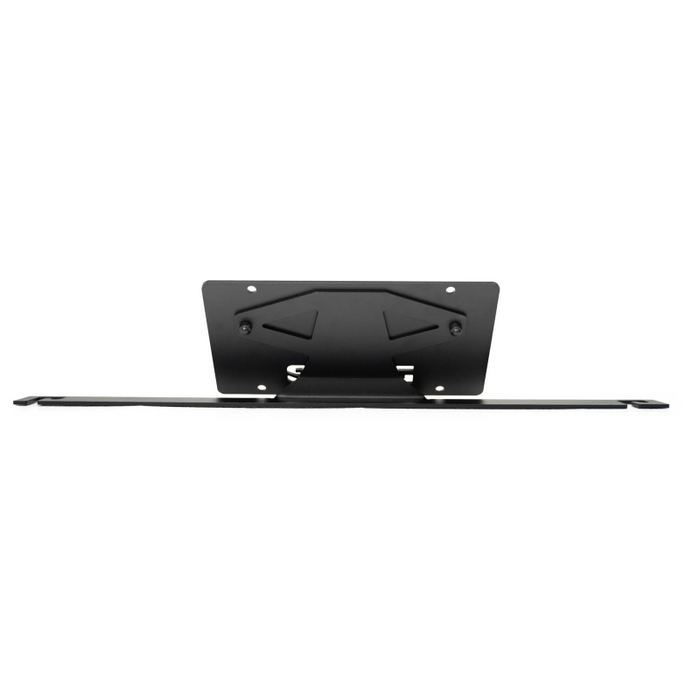 DV8 Offroad 2021-2026 Ford Bronco Capable Bumper Slanted Front License Plate Mount Model LPBR-05