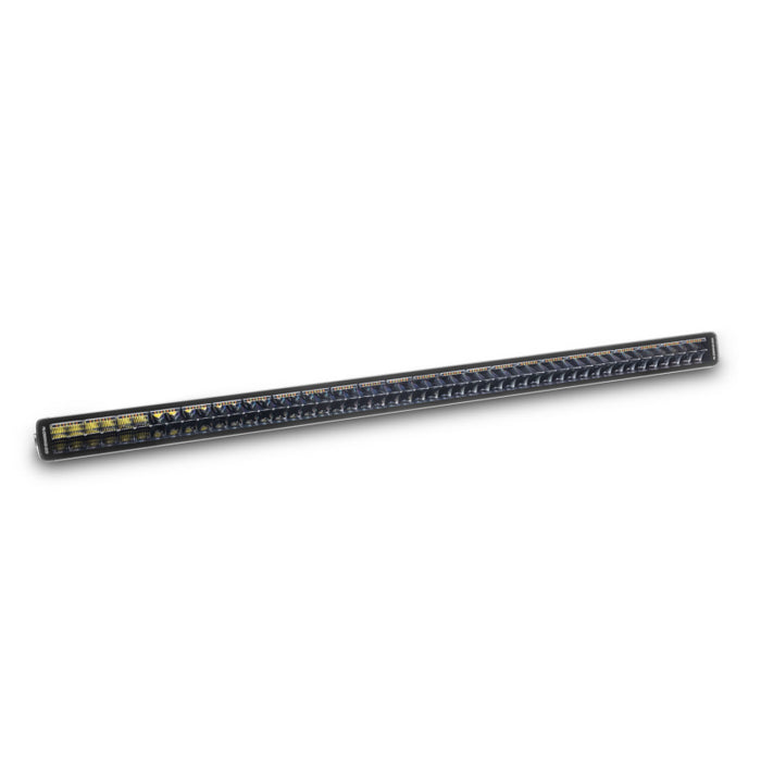 Go Rhino Blackout Series DOUBLELINE 50" Double Row Light Bar w/Amber LEDs Model 754805012CDS