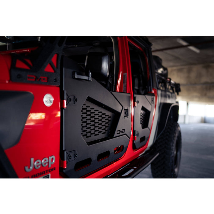 DV8 Offroad 2020-2025 Jeep Gladiator JT Wrangler JL JLU Front 1/2 Doors Model HDJL-02F