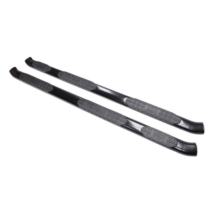 Westin PRO TRAXX 5 Oval Wheel to Wheel Step Nerf Bars Black Model 21-534325