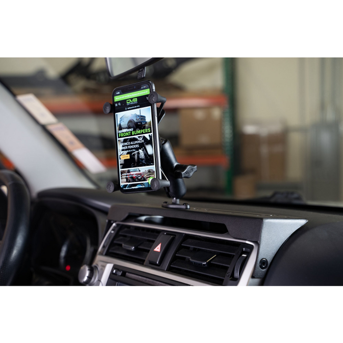 DV8 Offroad 2010-2024 Toyota 4Runner Digital Device Dash Mount Model DMT3-01