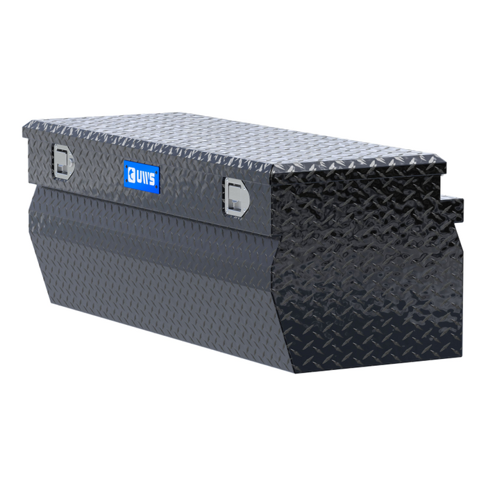 UWS Gloss Black Aluminum 48" Wedge Utility Chest Box Model TBC-48-W-BLK