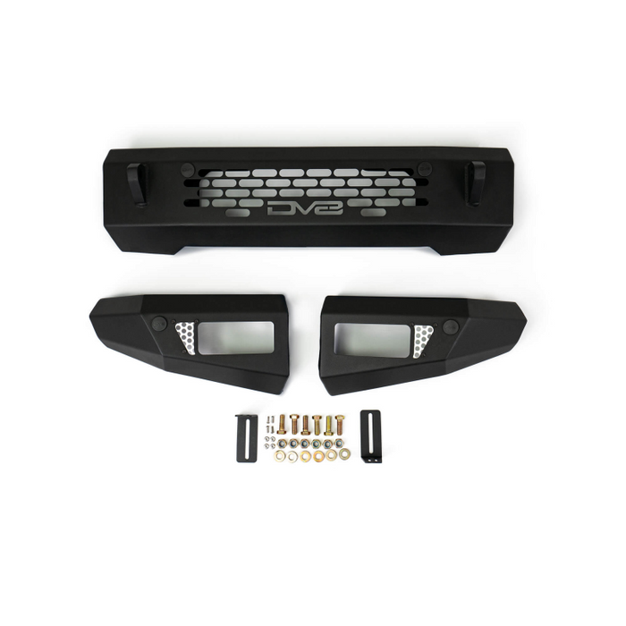 DV8 Offroad 2021-2026 Ford Bronco OE Plus Series Front Bumper Model FBBR-03