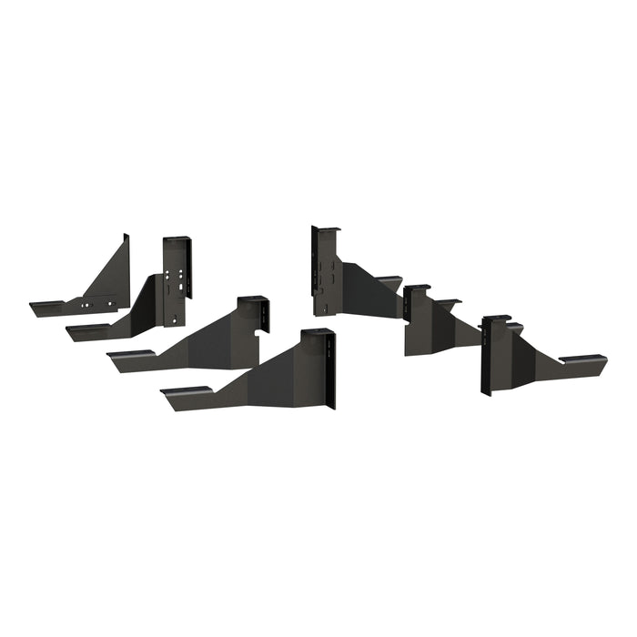 Luverne O-Mega II 6" x 125" Silver Aluminum Step Nerf Bars Model 583125-571339