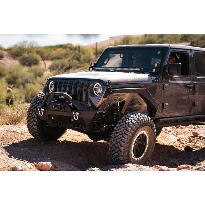 DV8 Offroad 2018-2018 Jeep Wrangler JL JLU Gladiator JT Front Inner Fenders Model INFEND-03FB