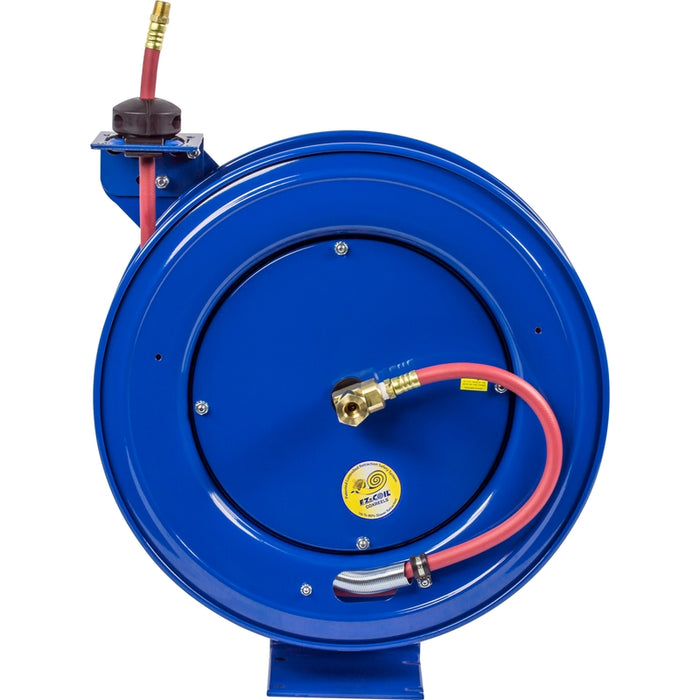 Coxreels EZ-SH Series Safety System Spring Driven Hose Reel 1/2 in. x 75 ft. - Hose Included 300 PSI Model EZ-SH-475