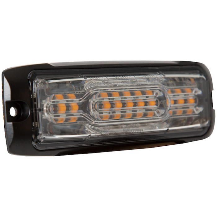 Buyers Products 5 Inch Ultra Thin Wide Angle Rectangular LED Amber Strobe Light Series Model 8890300