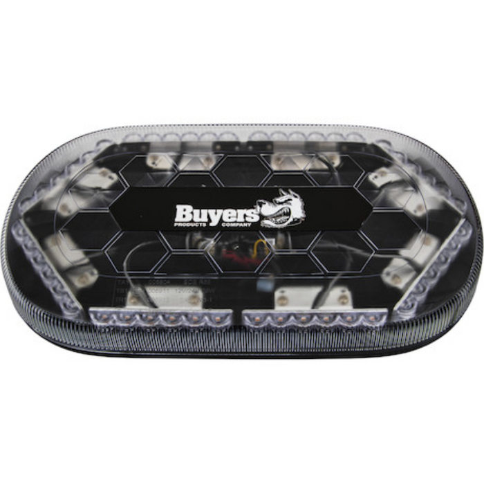 Buyers Products 13 Inch Oval Amber Modular Mini Light Bar Model 8891170