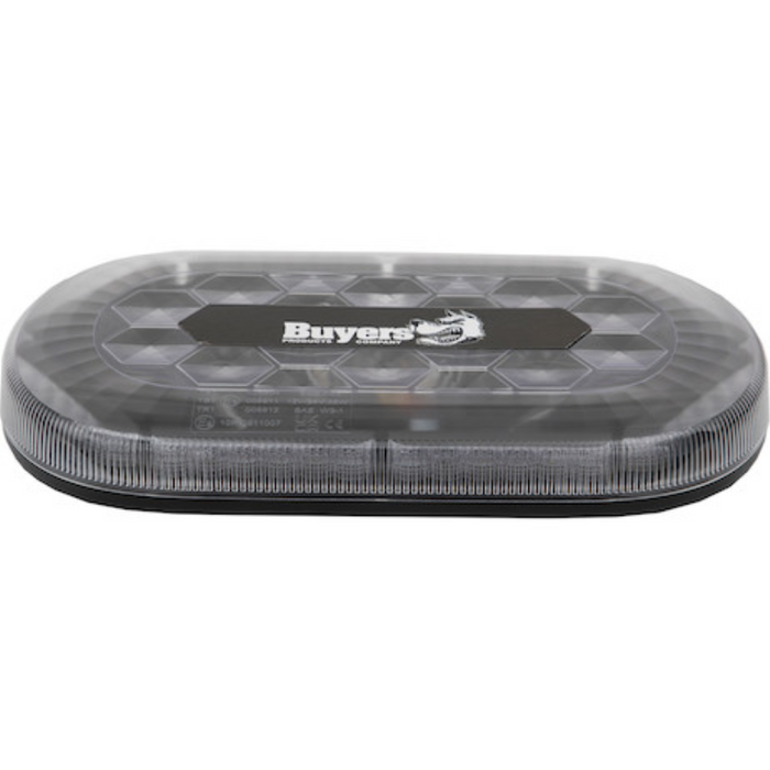 Buyers Products 13 Inch Oval Amber/Clear Modular Mini Light Bar Model 8891172