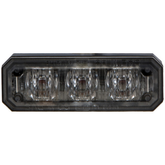 Buyers Products 2.5 Inch Low Profile Rectangular LED Amber Strobe Light Model 8891403