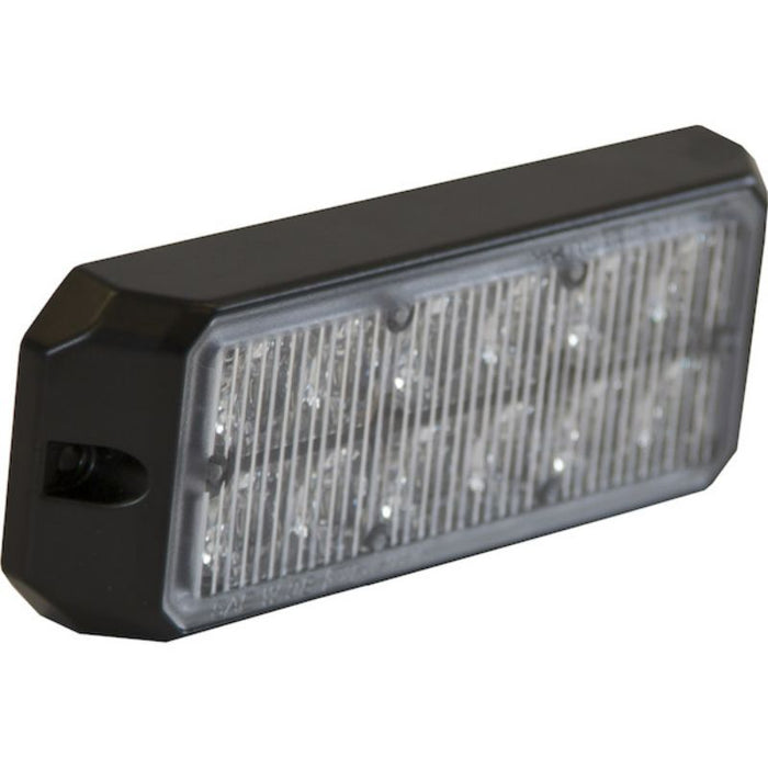 Rectangular Strobe Light Buyers Products 5 Inch Dual Row Rectangular LED Amber/Clear Strobe Lig ...