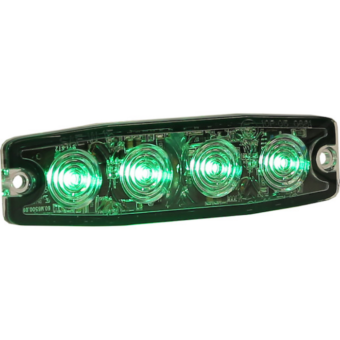 Buyers Products 4.5 Inch Ultra Thin Rectangular LED Green Strobe Light Series Model 8892249