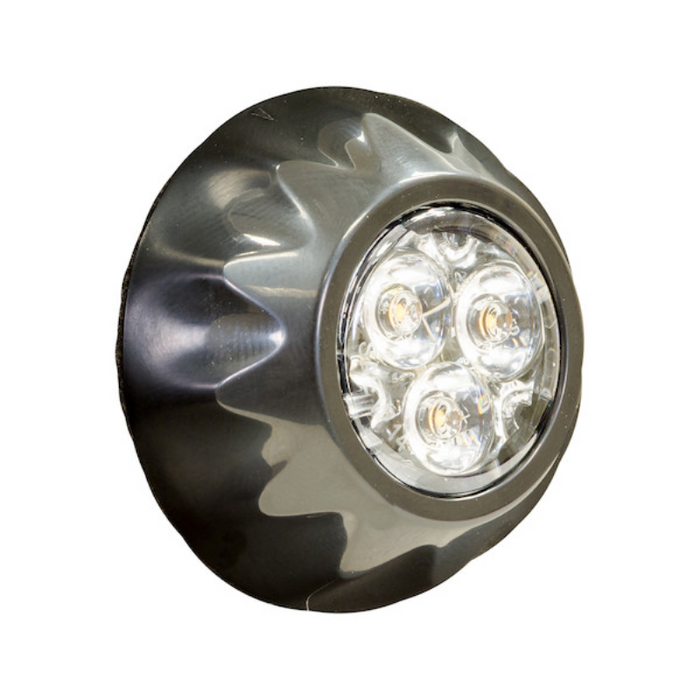Buyers Products 1.5 Inch Surface/Recess Mount Round LED Amber Strobe Light Series Model 8892400