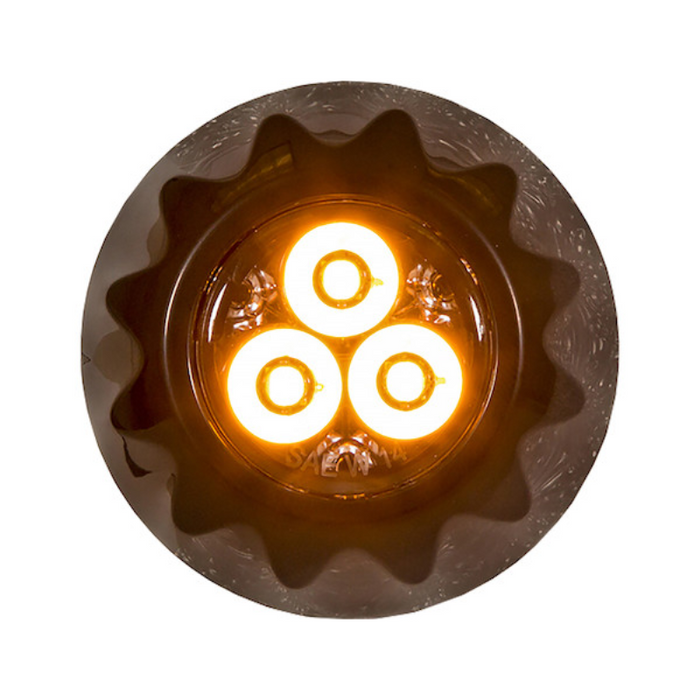 Buyers Products 1.5 Inch Surface/Recess Mount Round LED Amber Strobe Light Series Model 8892400