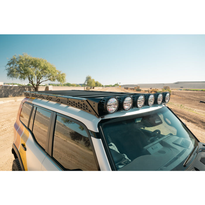 Rago Fabrication 2024 Toyota Land Cruiser 6" Rigid Round Light Mount for Rago Roof Rack Model AC770660103