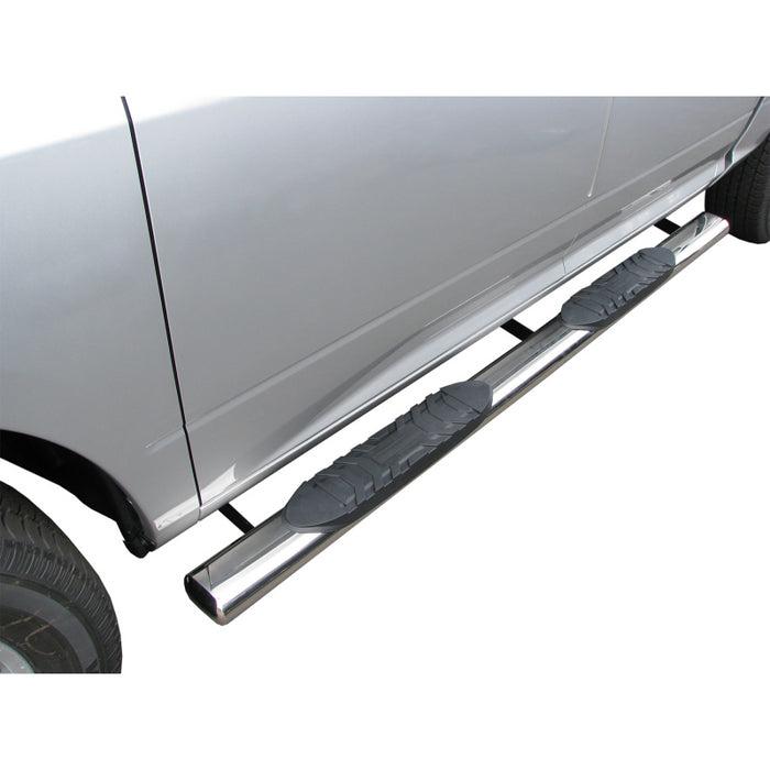 Steelcraft 5in. Oval Stainless Steel Step Nerf Bars Model 423809