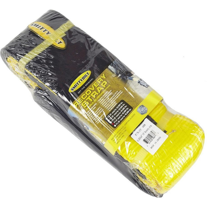 Smittybilt Recovery Tree Strap - 4" x 8' - 40K lb Rating Model CC408