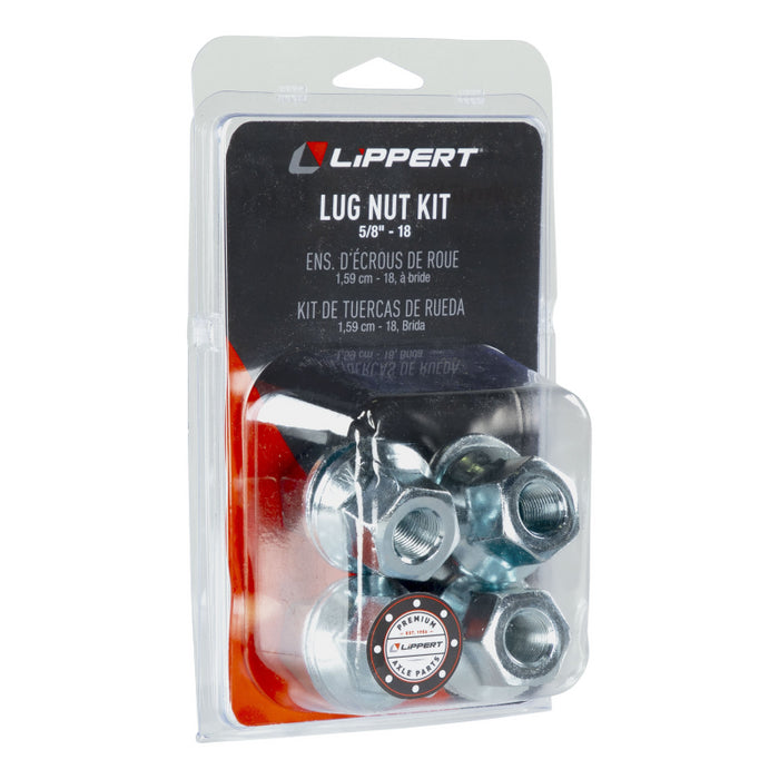 CURT Hex Flange Wheel Nut - 5/8"-18 (Retail Packaging) Model 2024039634