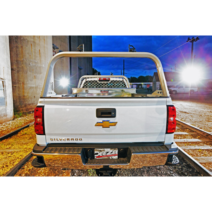 Dee Zee Aluminum Rear Cab Rack Non-Mesh Model DZ95054R