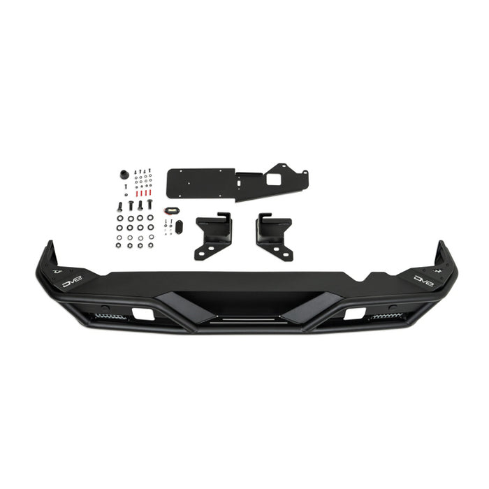 DV8 Offroad 2021-2025 Ford Bronco Competition Series Rear Bumper Model RBBR-04