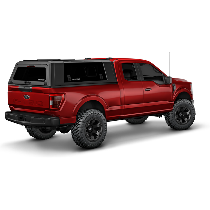 SmartCap Matte Black Truck Bed Cap EVO Sport Series w/ Horizontal Locks Model EV0301-MB