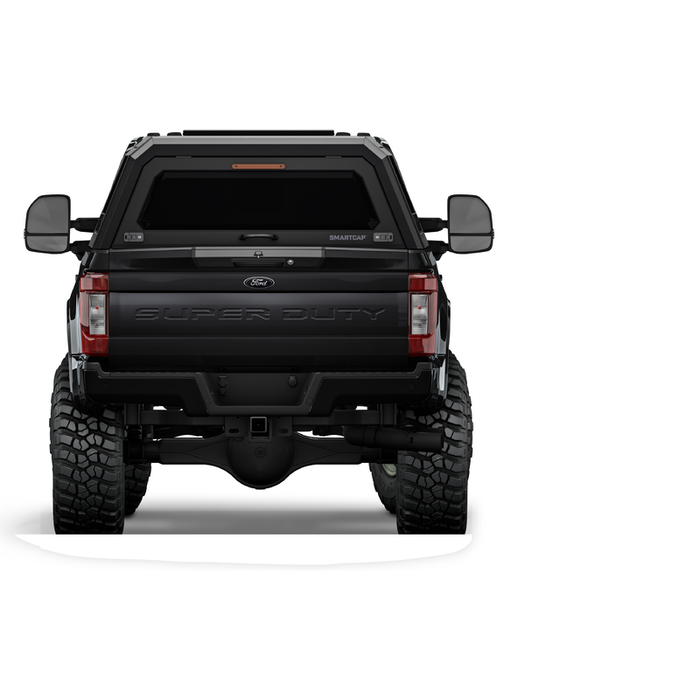 SmartCap Matte Black Truck Bed Cap EVO Sport Series w/ Horizontal Locks Model EV0315-MB