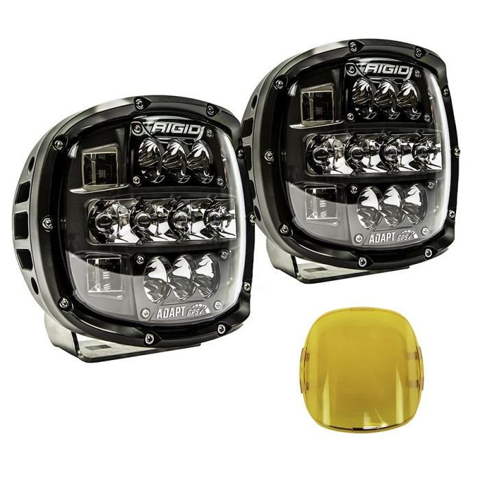 Rigid Industries Light Cover for Adapt XP, Black, Single Model 300425