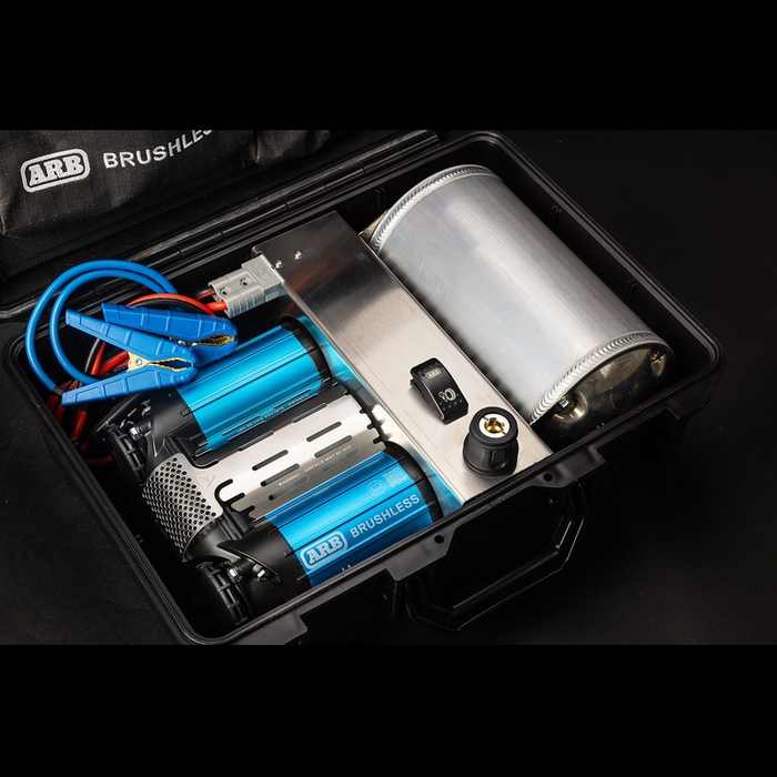 ARB Brushless Twin Motor Portable 12V Air Compressor Model CKBLTP12