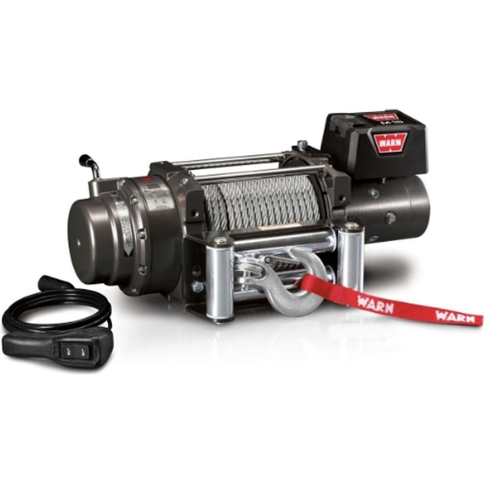 Warn M15 12V Heavyweight Winch 15,000 lb, With 90 Feet of 7/16 Inch Steel Rope Model 47801
