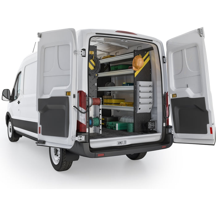 Ranger Design Electrician Van Shelving Package for Ford Transit Mid Roof 148" Wheelbase Model FTM-11