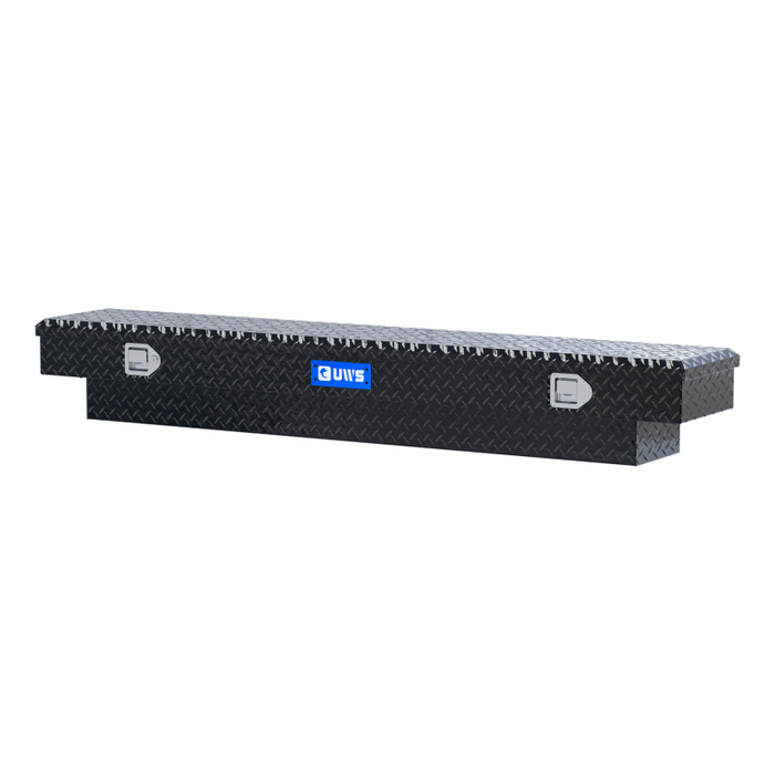 UWS 72" Slim-Line Crossover Truck Tool Box Model TBS-72-SL-BLK