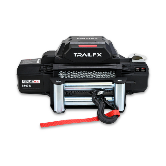 TrailFX REFLEX 2.0 Winch 9500LB Steel Cable Model WR295B