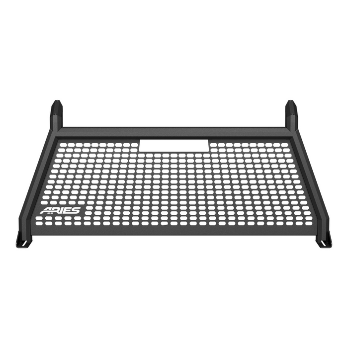 ARIES AdvantEDGE Black Aluminum Headache Rack, Fits Select Ford F-250, F-350 Super Duty Model 1110103