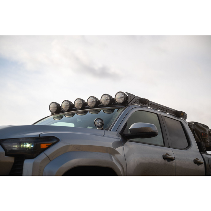 Rago Fabrication 2024+ Toyota Tacoma Roof Rack Rigid Industries Round Light Mount Model AC6706601NA