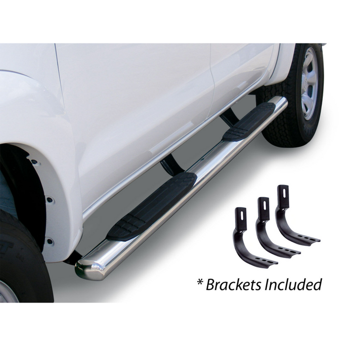 Go Rhino 4" OE Xtreme Step Nerf Bars with Mounting Brackets Kit Model 684415680PS