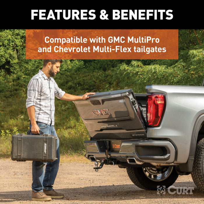CURT Protective MultiPro / Multi-Flex Tailgate Sensor with 2" Hitch Cap Model 58267