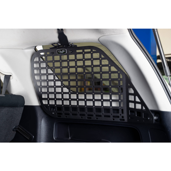 DV8 Offroad 2010-2024 Toyota 4Runner Rear Window Molle Panels Model MPT3-01