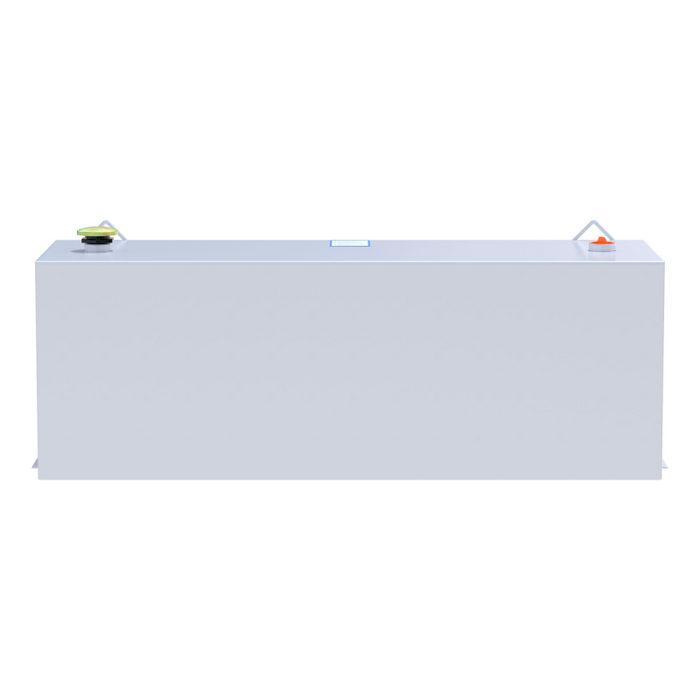 UWS White 100-Gallon Rectangle Steel Transfer Tank Model ST-100-RT-W
