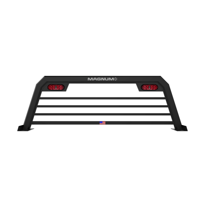 Magnum Truck Racks Headache Rack Sport Regular Bars Matte Black Model 424SPBRK2N